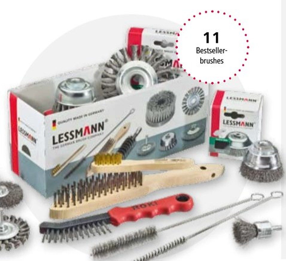 Lessmann DIY Brush Assortment Box